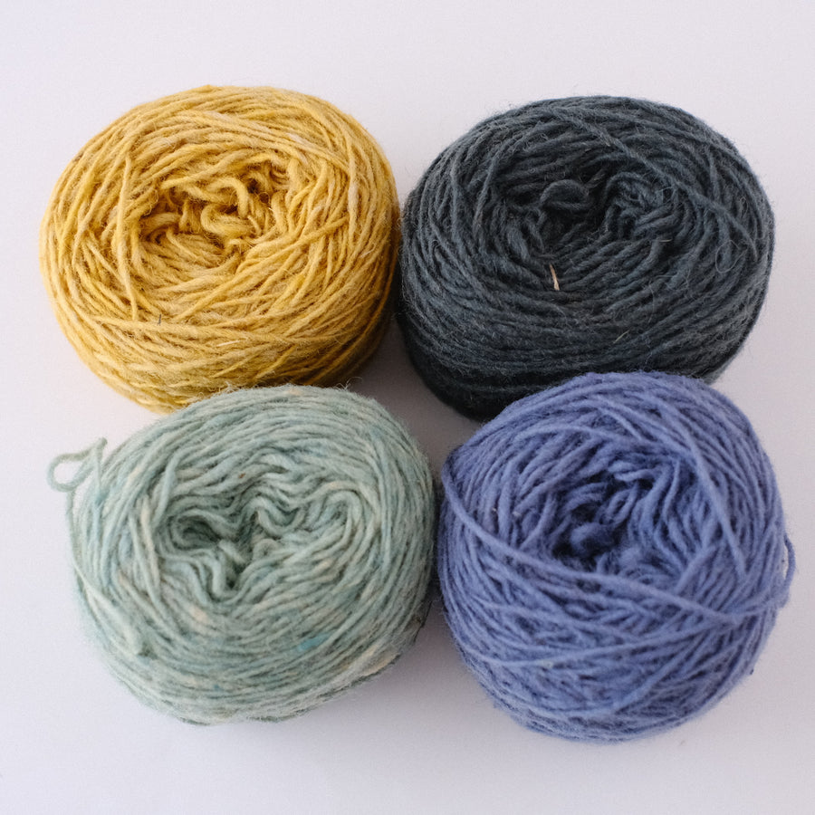 ラトビア ウール毛糸 Latvian Wool Yarn 特別4個セット